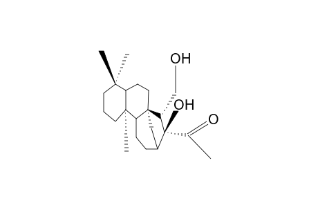 (+)-16-ACETYLKAURANE-16,17-DIOL