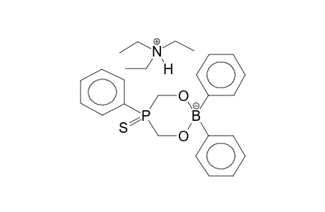 DIPHENYLBORYLOXYMETHYL(HYDROXYMETHYL)PHENYLPHOSPHINE SULPHIDE-TRIETHYLAMINE COMPLEX (CYCLIC TAUTOMER)