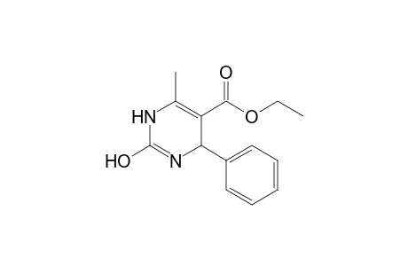 1,4-dihydro-2-hydroxy-6-methyl-4-phenyl-5-pyrimidinecarboxylic acid, ethyl ester