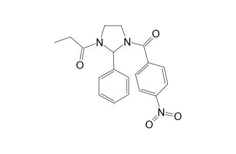 1-(4-Nitrobenzoyl)-2-phenyl-3-propionylimidazolidine