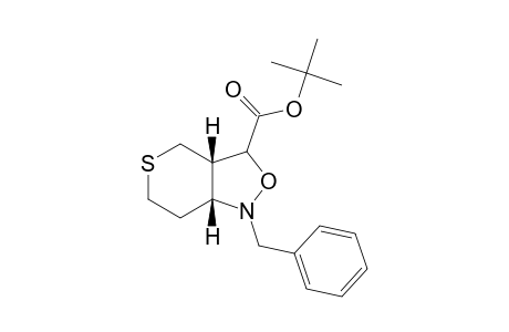 CIS-TERT.-BUTYL-7-BENZYL-8-OXA-3-THIA-7-AZABICYCLO-[4.3.0]-NONAN-9-CARBOXYLATE