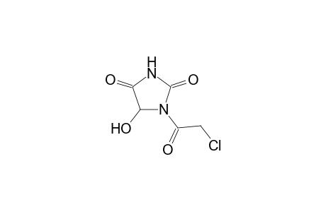 1-(2-Chloranylethanoyl)-5-oxidanyl-imidazolidine-2,4-dione