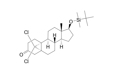 17-BETA-(TERT.-BUTYLDIMETHYLSILYLOXY)-19,19-DICHLORO-5-ALPHA,19-ALPHA-CYClOANDROSTAN-3-ONE