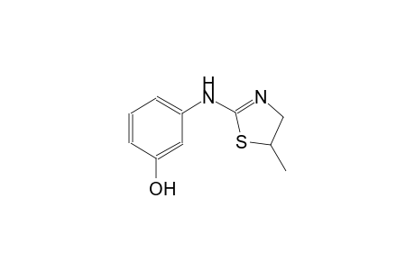 3-[(5-methyl-4,5-dihydro-1,3-thiazol-2-yl)amino]phenol