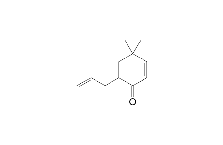 4,4-DIMETHYL-6-(PROP-2-ENYL)-CYCLOHEX-2-EN-ONE