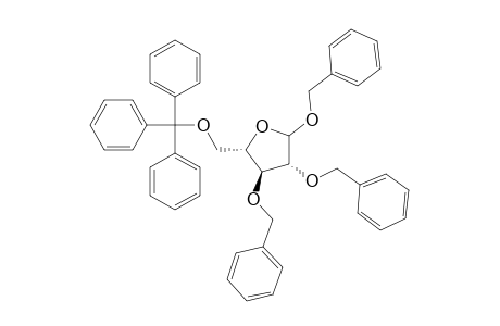 BENZYL-2,3-DI-O-BENZYL-5-O-TRITYL-ALPHA-L-ARABINOSIDE