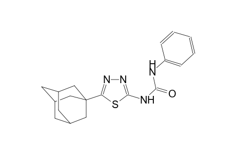 N-[5-(1-adamantyl)-1,3,4-thiadiazol-2-yl]-N'-phenylurea