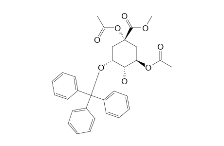 METHYL-1,5-O-DIACETYL-3-TRITYL-(-)-QUINATE