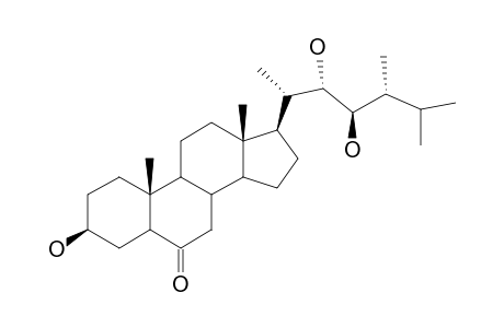 22,24-DIEPITEASTERONE;(22S,23R,24R)-3-BETA,22,23-TRIHYDROXY-24-METHYL-5-ALPHA-CHOLESTAN-6-ONE