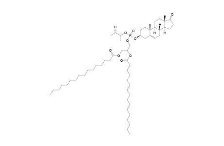 3-BETA-[[(D/L-1,2-DI-O-PALMITOYL-GLYCERO)-3-OXO-2-BUTYLOXY]-PHOSPHORYL]-ANDROST-5-EN-17-ONE;DIASTEREOMER-1