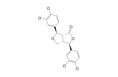 (+)-3,4,3',4'-TETRAHYDROXY-9,7'-ALPHA-EPOXYLIGNANO-7-ALPHA,9'-LACTONE