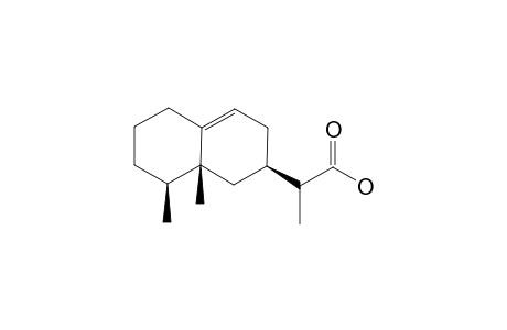 (REL)-4-BETA,5-BETA,7-BETA-EREMOPHIL-9-EN-12-OIC-ACID