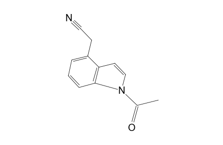 1-ACETYLINDOLE-4-ACETONITRILE