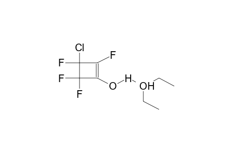 2,3,4,4-TETRAFLUORO-3-CHLOROCYCLOBUTENOL-1 DIETHYL ETHER COMPLEX