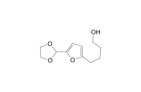 4-(5-[1,3]Dioxolan-2-yl-furan-2-yl)-butan-1-ol