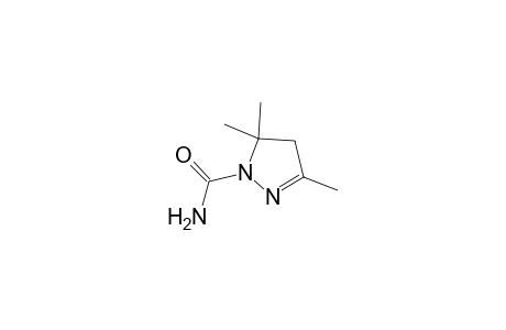 1H-Pyrazole-1-carboxamide, 4,5-dihydro-3,5,5-trimethyl-