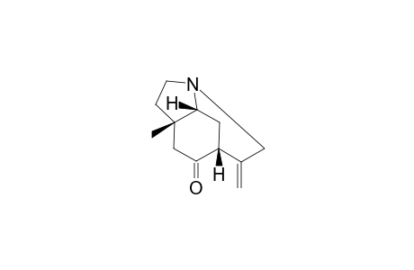 (1RS,7RS,8RS)-7-METHYL-2-METHYLENE-4-AZATRICYCLO-[5.2.2.0(4,8)]-UNDECAN-10-ONE