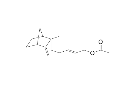 2-PENTEN-1-OL, 2-METHYL-5-(2-METHYL-3-METHYLENEBICYCLO[2.2.1]HEPT-2-YL)-ACETATE