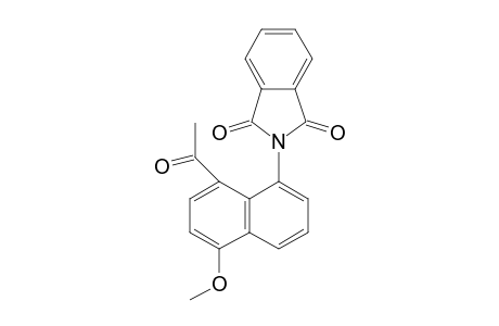 1H-isoindole-1,3(2H)-dione, 2-(8-acetyl-5-methoxy-1-naphthalenyl)-