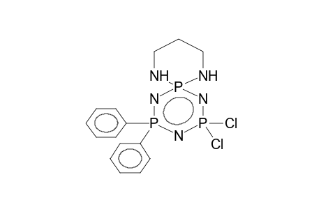 SPIRO[4,4-DIPHENYL-6,6-DICHLOROCYCLOTRIPHOSPHAZENE-2,2'-(1',3',2'-DIAZAPHOSPHORINANE)]