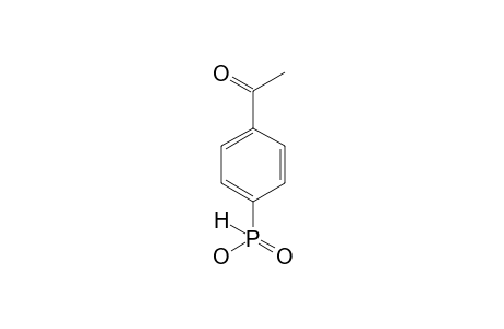 4-ACETYL-PHENYLPHOSPHINIC-ACID