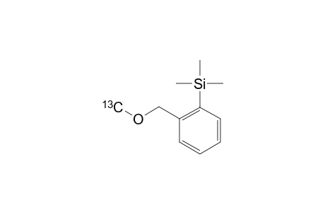 [(13)C]-2-TRIMETHYLSILYLBENZYL-METHYLETHER