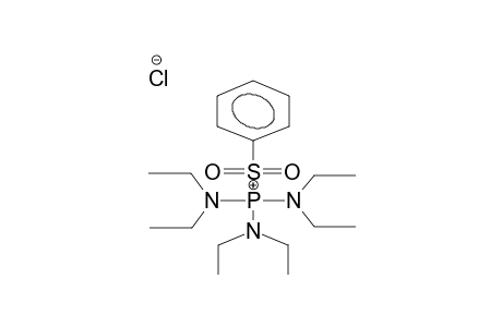 TRIS(DIETHYLAMINO)PHENYLSULPHONYLPHOSPHONIUM CHLORIDE