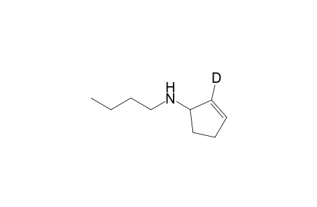 Butyl-(2-deuteriocyclopent-2-en-1-yl)amine