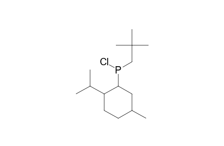 Phosphinous chloride, (2,2-dimethylpropyl)[methyl(1-methylethyl)cyclohexyl]-