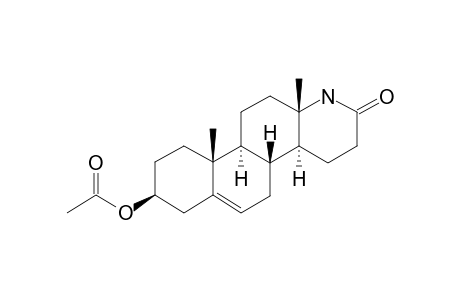 3-BETA-ACETOXY-17A-AZA-D-HOMO-5-ANDROSTEN-17-ON