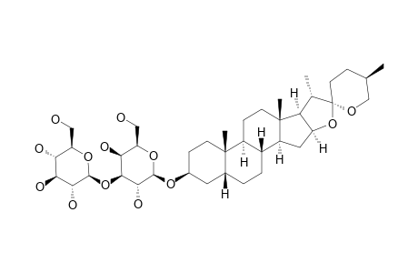 (25-R)-5-BETA-SPIROSTAN-3-BETA-YL_O-BETA-GLUCOPYRANOSYL-(1->3)-BETA-D-GALACTOPYRANOSIDE