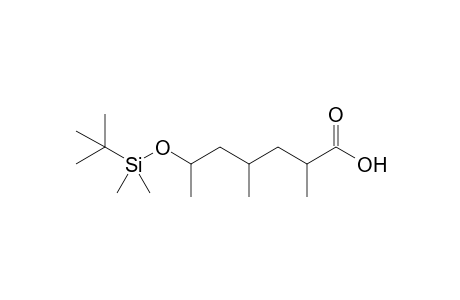 6-(tert-Butyldimethylsilyloxy)-2,4-dimethylheptanoic acid