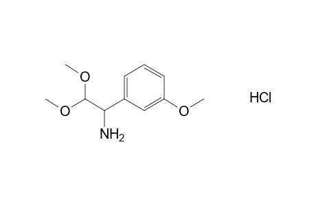 1-(3-Methoxyphenyl)-2,2-dimethoxyethylamine Hydrochloride