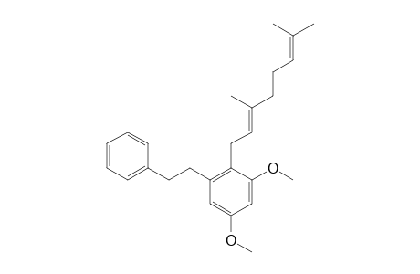 2-GERANYL-3,5-DIMETHOXY-BIBENZYL