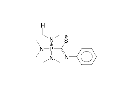 TRIS(DIMETHYLAMINO)PHOSPHONIO(PHENYLIMINO)METHANETHIOLATE