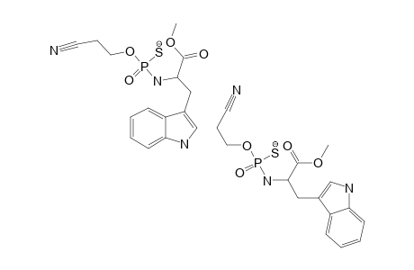 N-[O-(2-CYANOETHYL)-PHOSPHOROTHIOYL]-TRYPTOPHAN-METHYLESTER