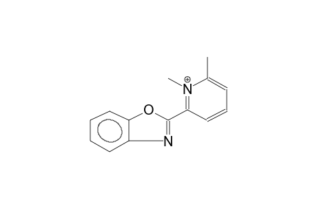 2-(1,6-DIMETHYLPYRIDINIO-2-YL)BENZOXAZOLE CATION