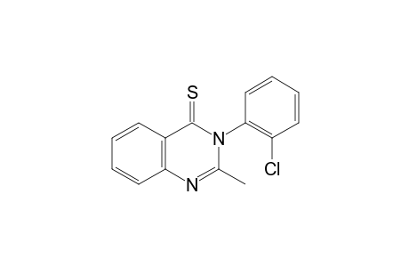 3-(o-CHLOROPHENYL)-2-METHYL-4(3H)-QUINAZOLINETHIONE