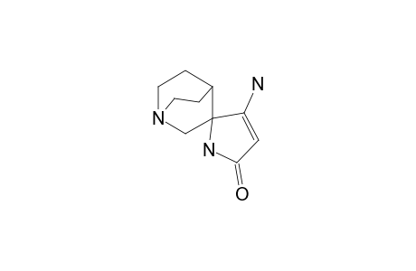 QUINUClIDINE-3-SPIRO-5'-[4'-AMINO-3'-PYRROLIN-2'-ONE]