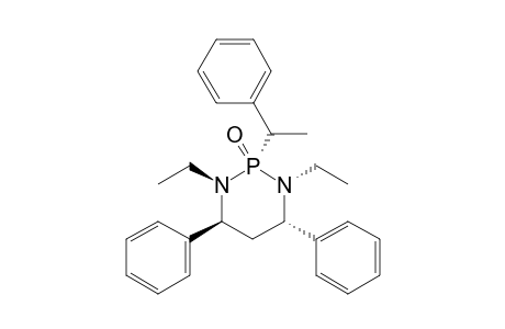 (RS)-(4L,6L,1'X)-1,3-DIETHYL-4,6-DIPHENYL-2-(1-PHENYLETHYL)-1,3,2-DIAZA-PHOSPHORINANE-2-OXIDE;MAJOR-ISOMER