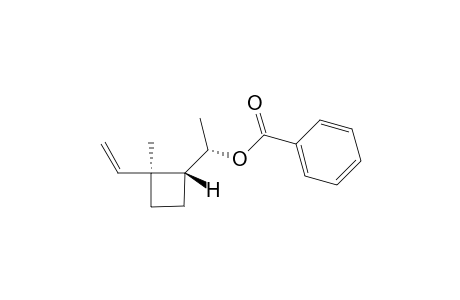 (1S)-1-[(1R,2R)-2-METHYL-2-VINYLCYCLOBUTYL]-ETHYL-BENZOATE