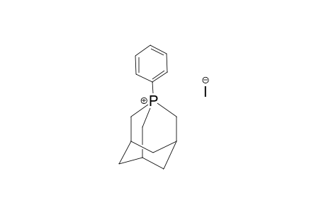 1-PHENYL-1-PHOSPHATRICYCLO-[3.3.1.1(3,7)]-DECANE-IODIDE