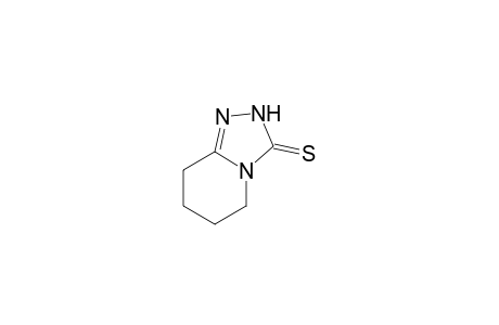 5,6,7,8-tetrahydro-s-triazolo[4,3-a]pyridine-3(2H)-thione