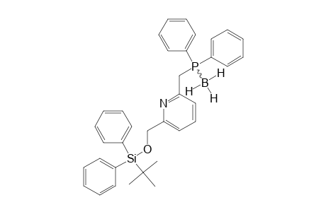 TRIHYDROBORANE-[2-[(TERT.-BUTYL-DIPHENYLSILYL)-OXYMETHYL]-6-(DIPHENYLPHOSPHANYL-KAPA-P-METHYL)-PYRIDINE