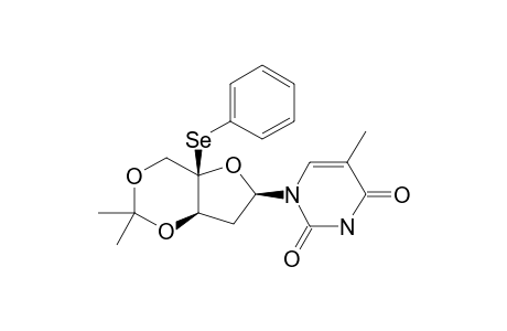 1-[(4AS,6R,7AR)-2,2-DIMETHYL-4A-PHENYLSELENYLTETRAHYDROFURO-[3,2-D]-[1,3]-DIOXIN-6-YL]-5-METHYL-1H-PYRIMIDINE-2,4-DIONE