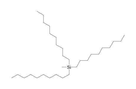 Silane, tris(decyl)methyl-