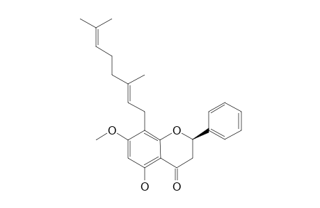 (2-R)-8-GERANYLPINOSTROBIN