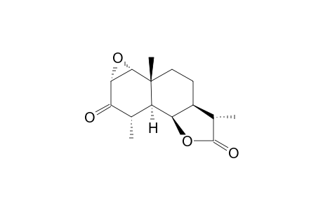 4-B-H,5-A-H,11-B-H-EUDESMAN-12,6-B-OLIDE,1-A,2-A-EPOXY-3-OXO