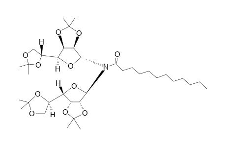 N,N-BIS-(2,3:5,6-DI-O-ISOPROPYLIDENE-ALPHA-D-MANNOFURANOSYL)-DODECANAMIDE