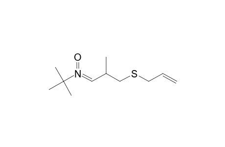 N-TERT.-BUTYL-2-METHYL-4-THIA-6-HEPTEN-1-IMIN-N-OXIDE